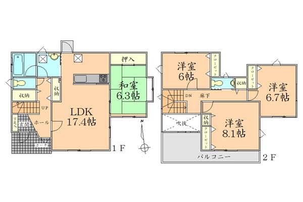 名取市美田園6丁目